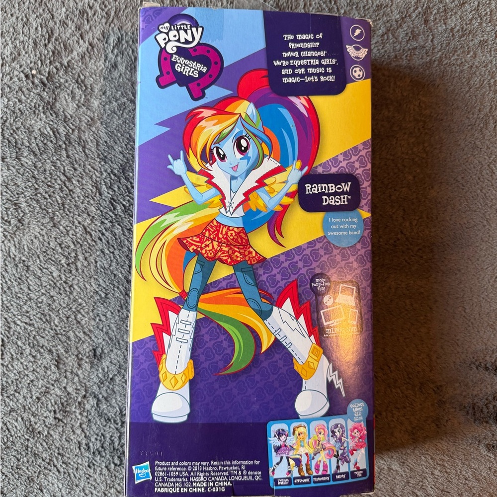 MLP Equestria Girls- Rainbow Dash